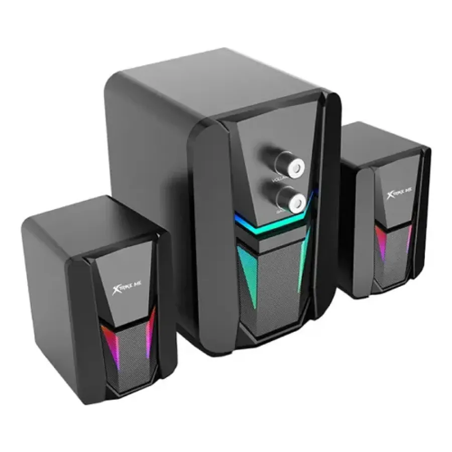 HOME THEATER 2.1 PARA PC CON LUZ (E-1306)