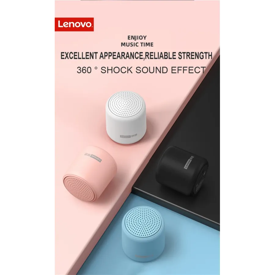 LENOVO L01 PARLANTE WIRELESS 3W-TWS VERDE