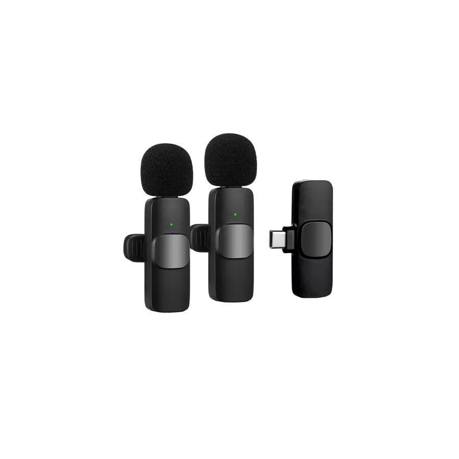 MICROFONO CORBATERO K9 USB C DOBLE
