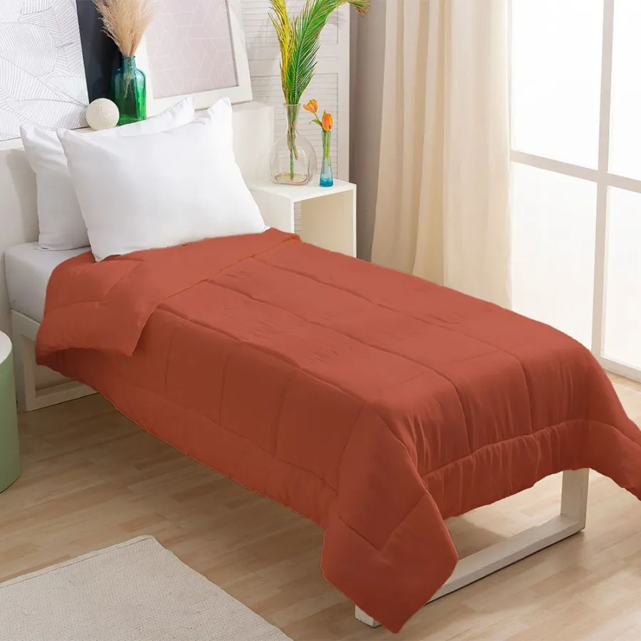 ACOLCHADO CASABLANCA ORO LISO TWIN BLANCO