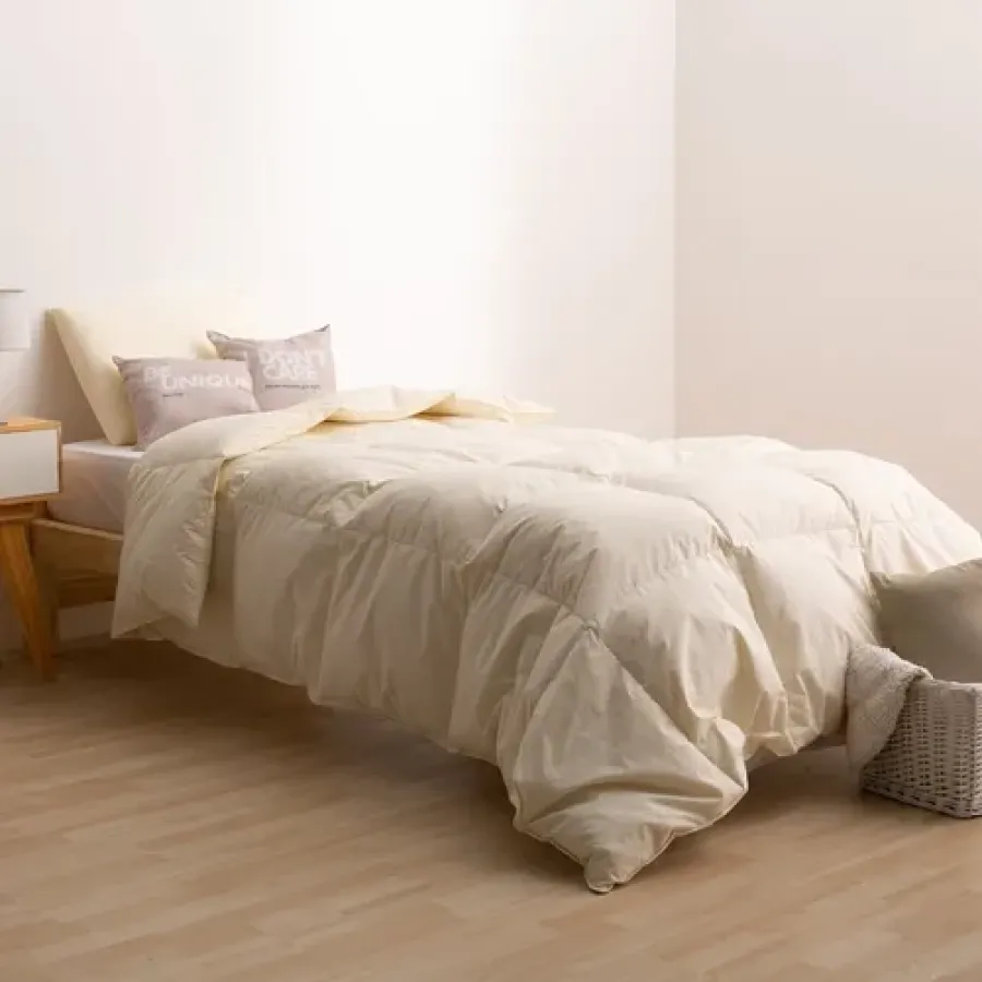 ACOLCHADO DE PLUMA CASABLANCA ORO TWIN