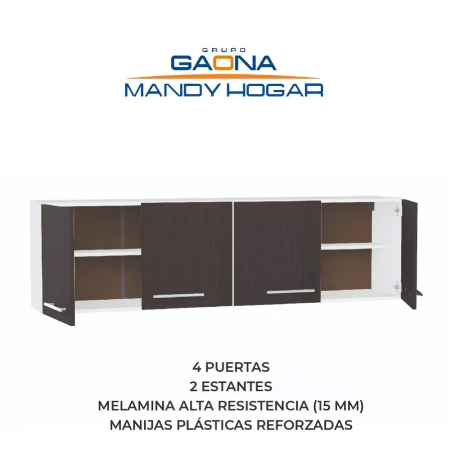 ALACENA 4 PTAS ORLANDI LINOSA 62*160*29,60