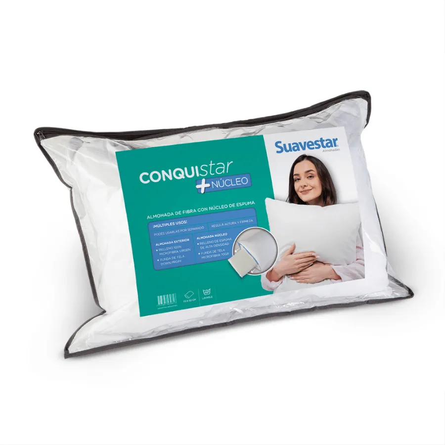 ALMOHADA SUAVESTAR CONQUISTAR NUCLEO 070*050
