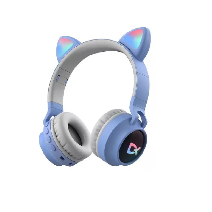AURICULARES DEKKIN AUR-HE029CE GATO CELESTE