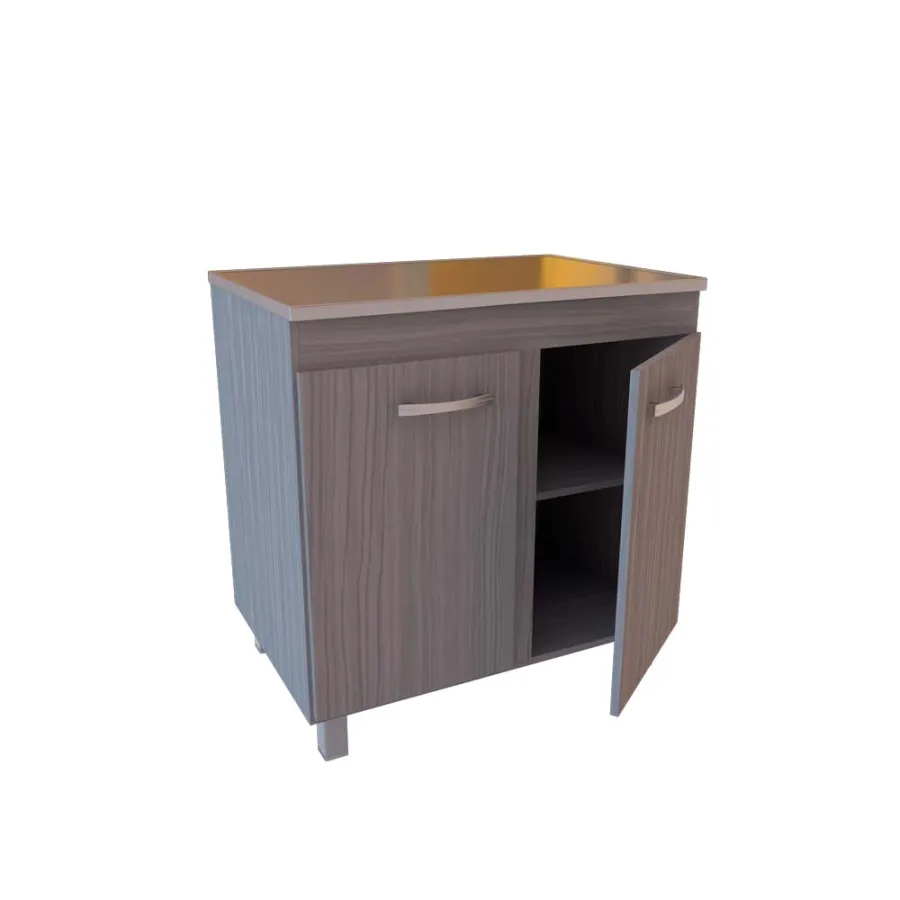 BAJO MESADA ORLANDI 2 PTAS. 4 CAJ LINOSA 81,90*119,60*53,80