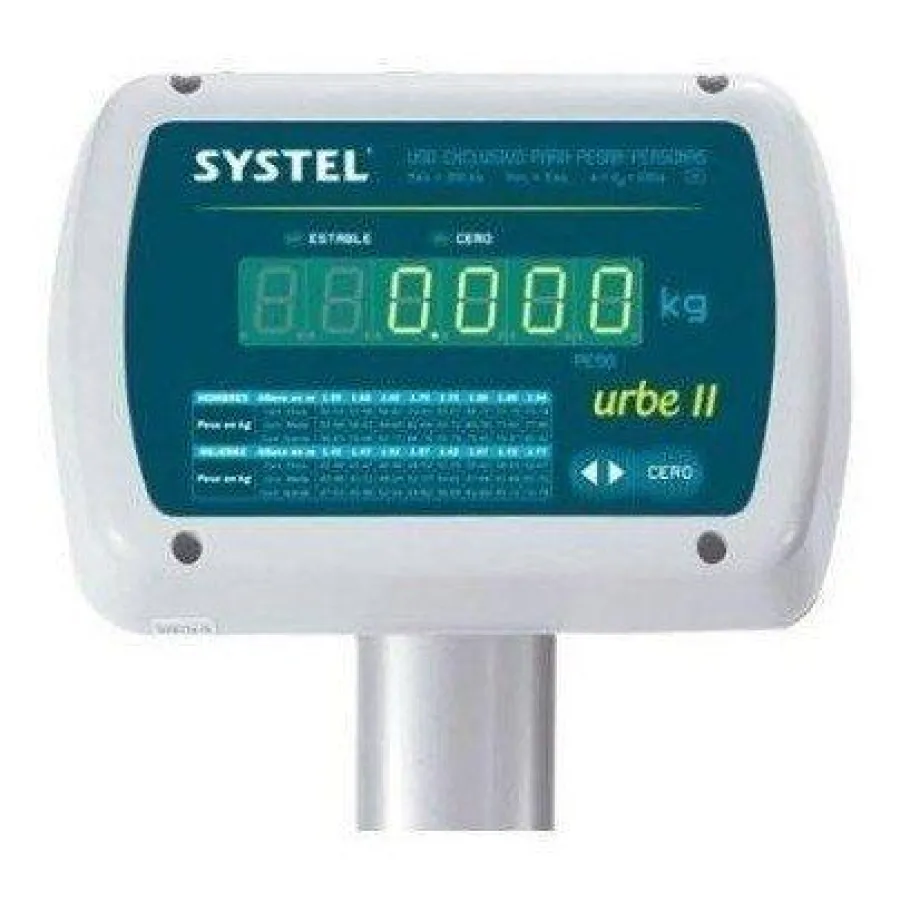 BALANZA SYSTEL URBE 2 300 FULL 300 KG