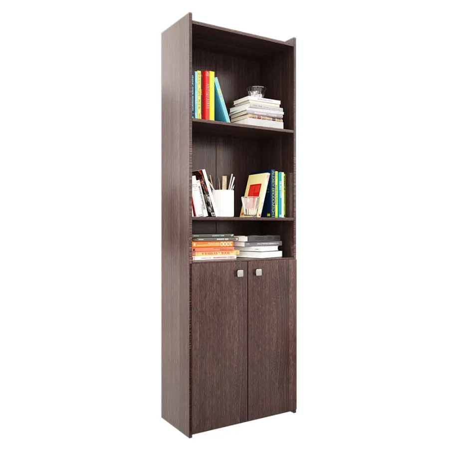 BIBLIOTECA ORLANDI 1423 WENGE 190,40*61*31,20