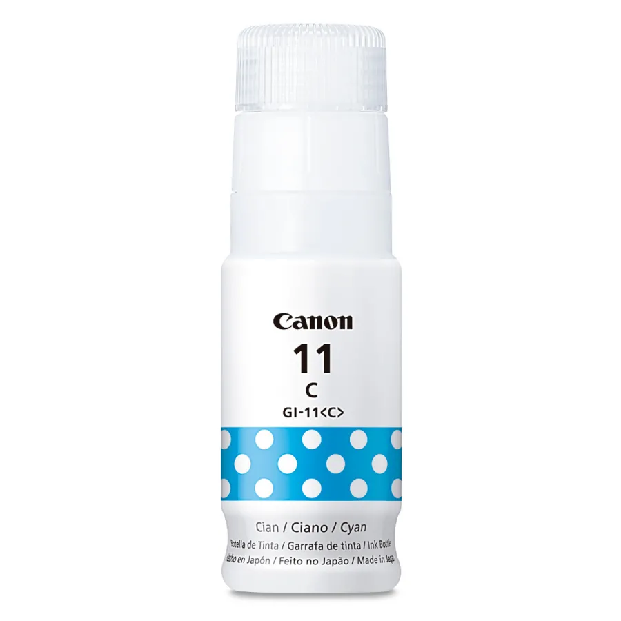 BOTELLA DE TINTA CANNON CYAN GI 11 C