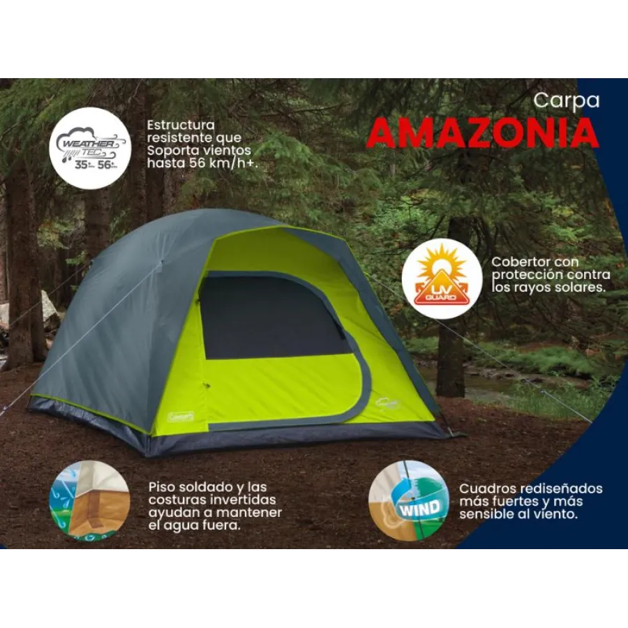 CARPA COLEMAN AMAZONIA 6P