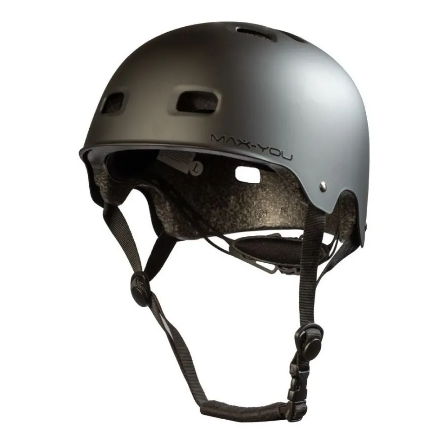 CASCO MAX-YOU VH 62 NEGRO MATE LARGE