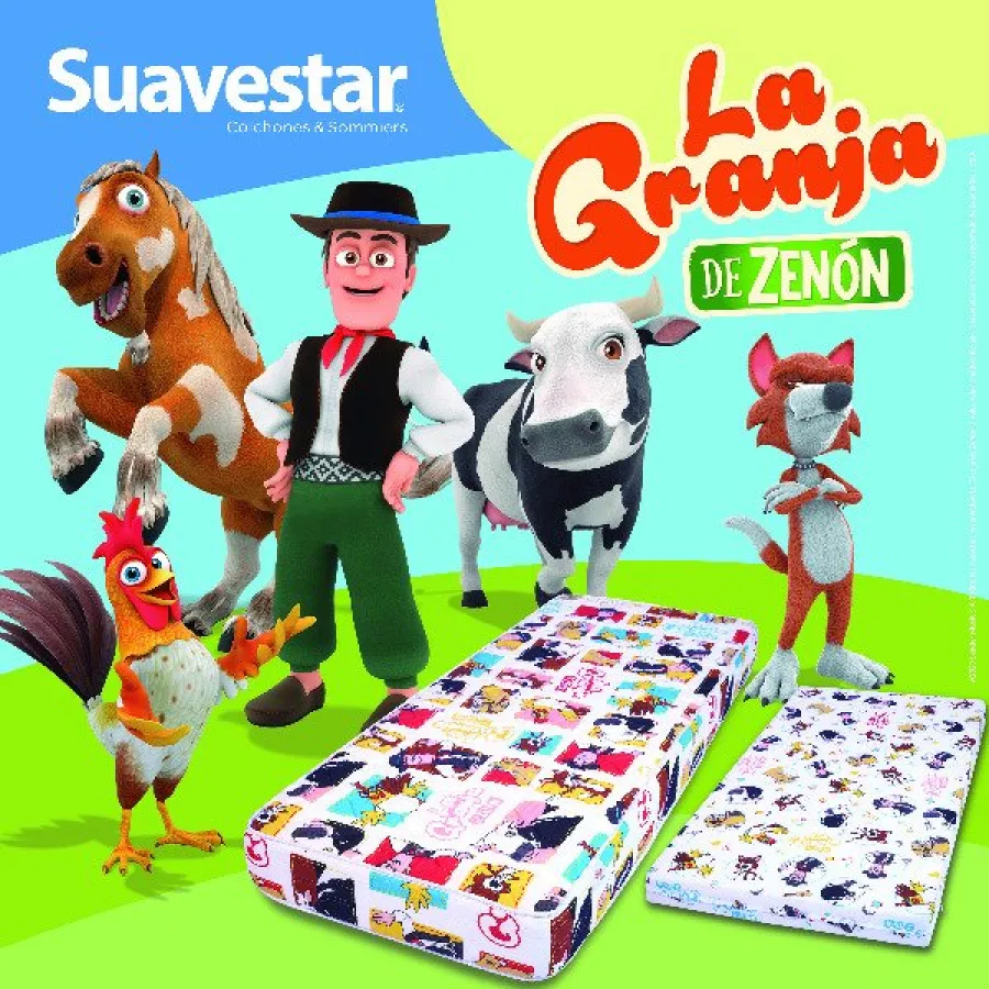 COLCHON SUAVESTAR GRANJA DE ZENON SABANA 65X97