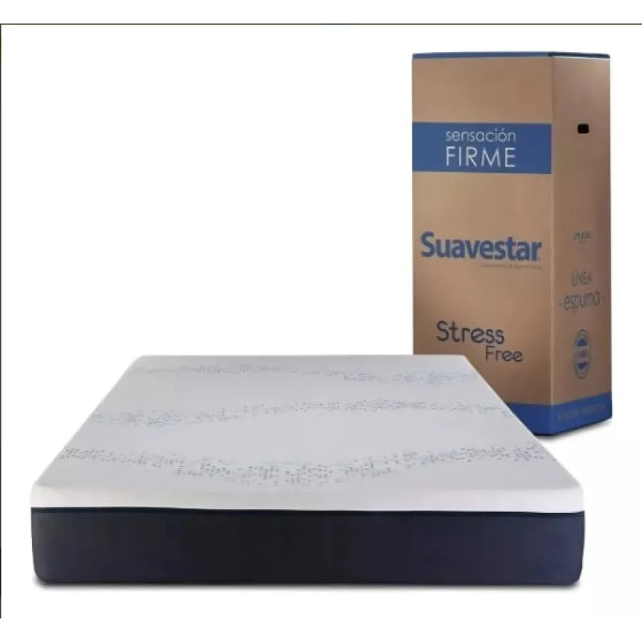 COLCHON SUAVESTAR STRESS ROLLPACK 190*140*25
