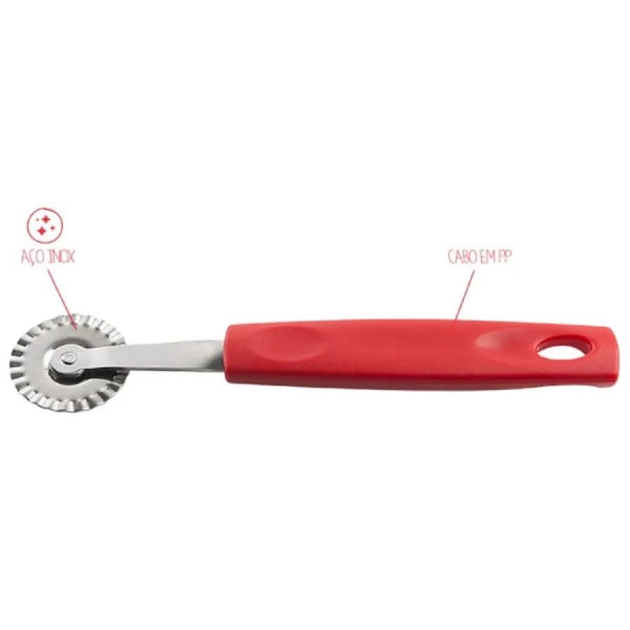 CORTADOR DE PASTA BRINOX ASTI ROJO 2224/319