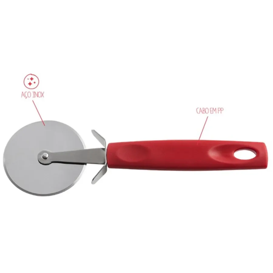 CORTADOR DE PIZA BRINOX ASTI ROJO 2224/320
