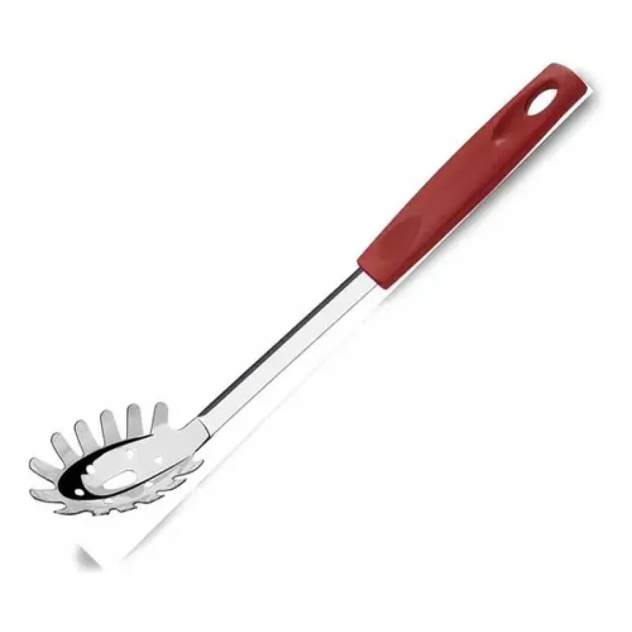 CUCHARA DE PASTA BRINOX ASTI ROJO 2224/306