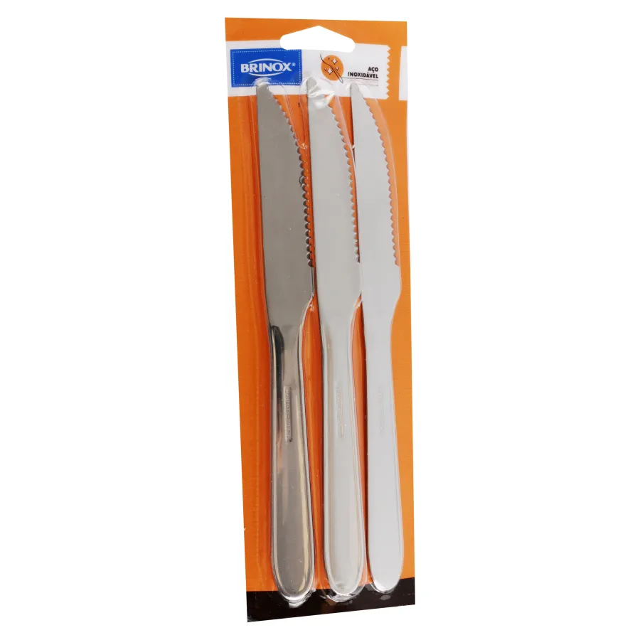 CUCHILLO BRINOX TURIN 3 PZAS 5110/318