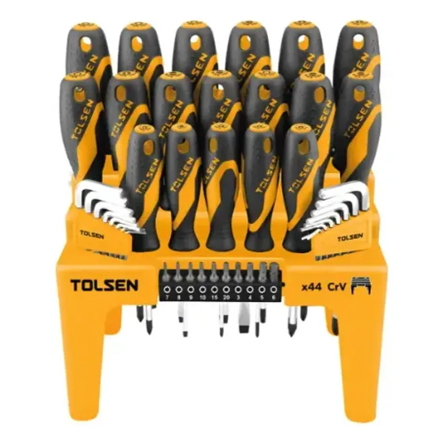 DESTORNILLADOR TOLSEN 44 PCS