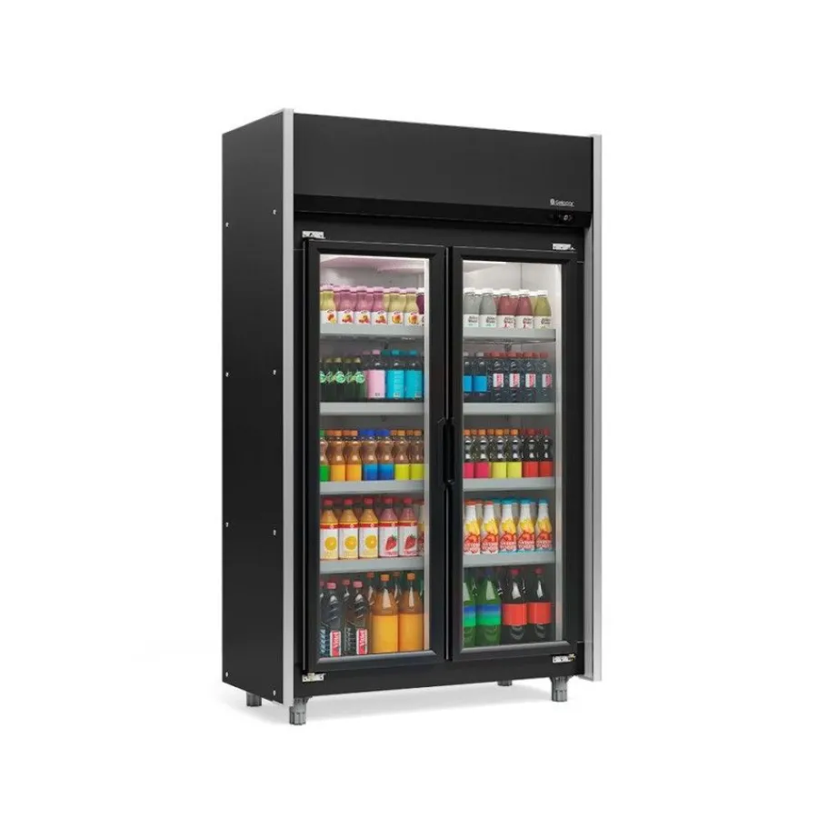 EXHIBIDORA INR DOBLE PUERTA FSGEA2PN 820 LTS