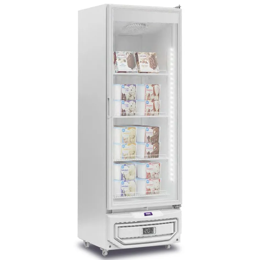 FREEZER EXHIBIDOR VERTICAL BT 580 LTS BLANCO INR FSGPF57B