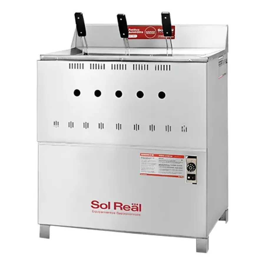 FREIDORA SOL REAL FULL INOX 42 LTS 257A GN