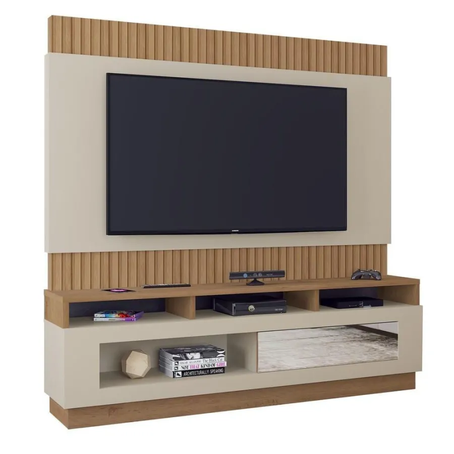 HOME VERONA CANELATO RUSTICO + 3 D CANELATO / NATURE OFF WHITE 1,79 * 1,83