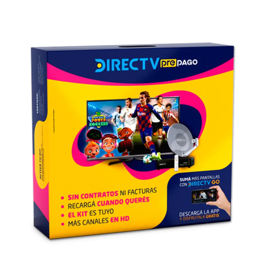 KIT PREPAGO DIRECT TV