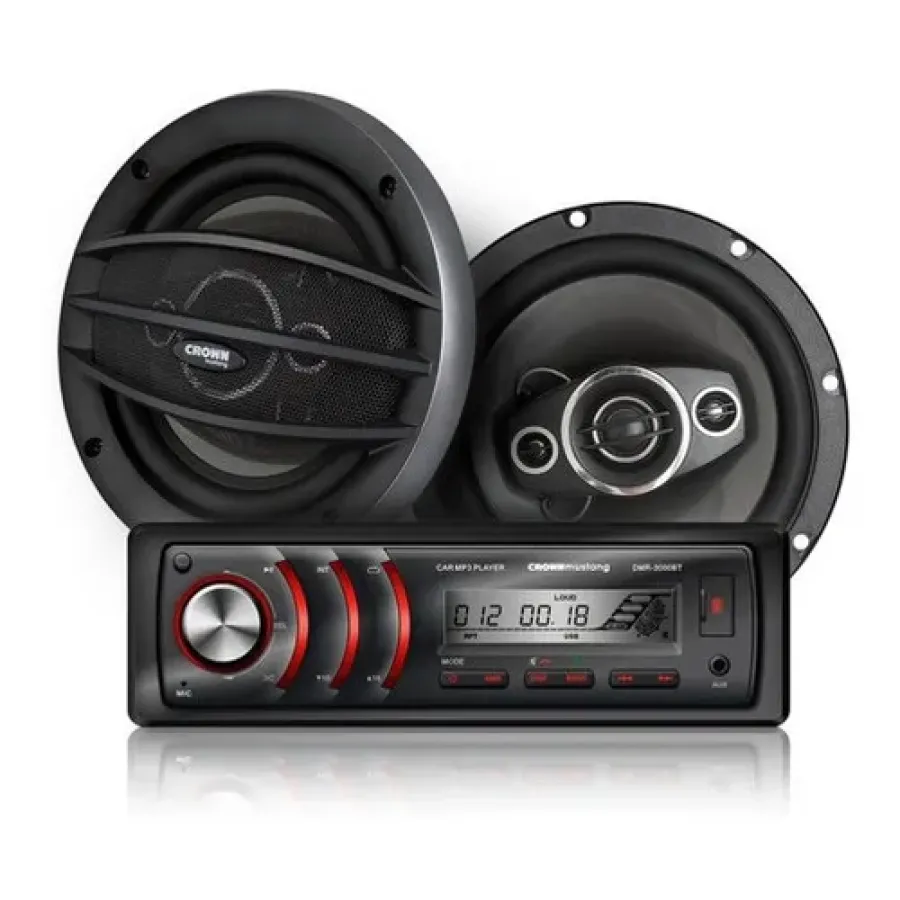 KIT REPRODUCTOR ULTRACOMB CROWN DMK8000BT