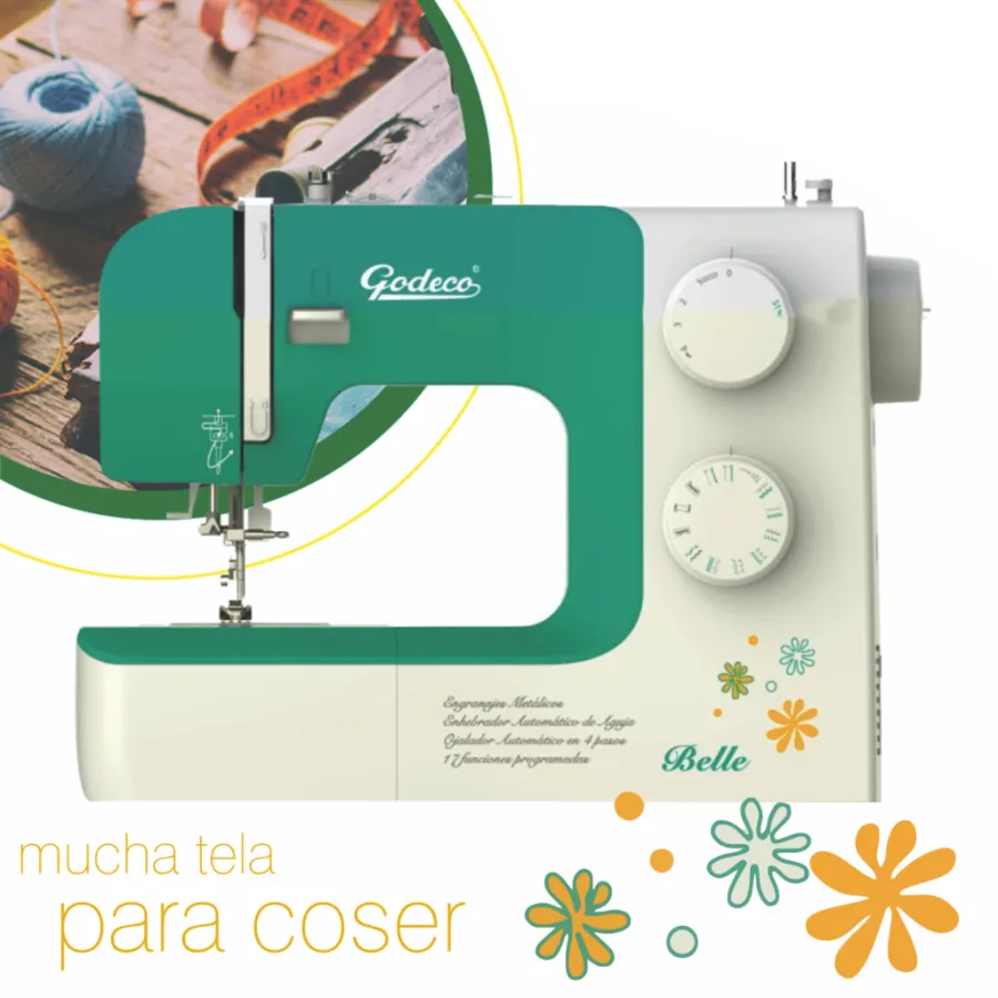 MAQUINA DE COSER GODECO BELLE