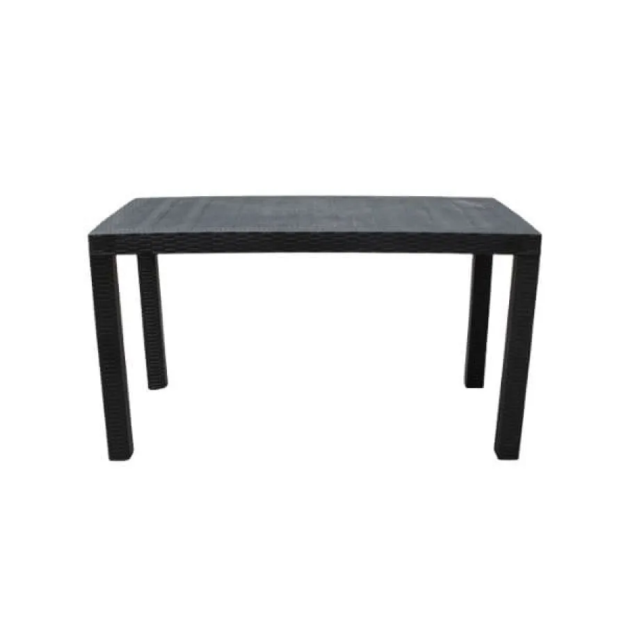 MESA BROX GARDEN NEGRA RECTANGULAR