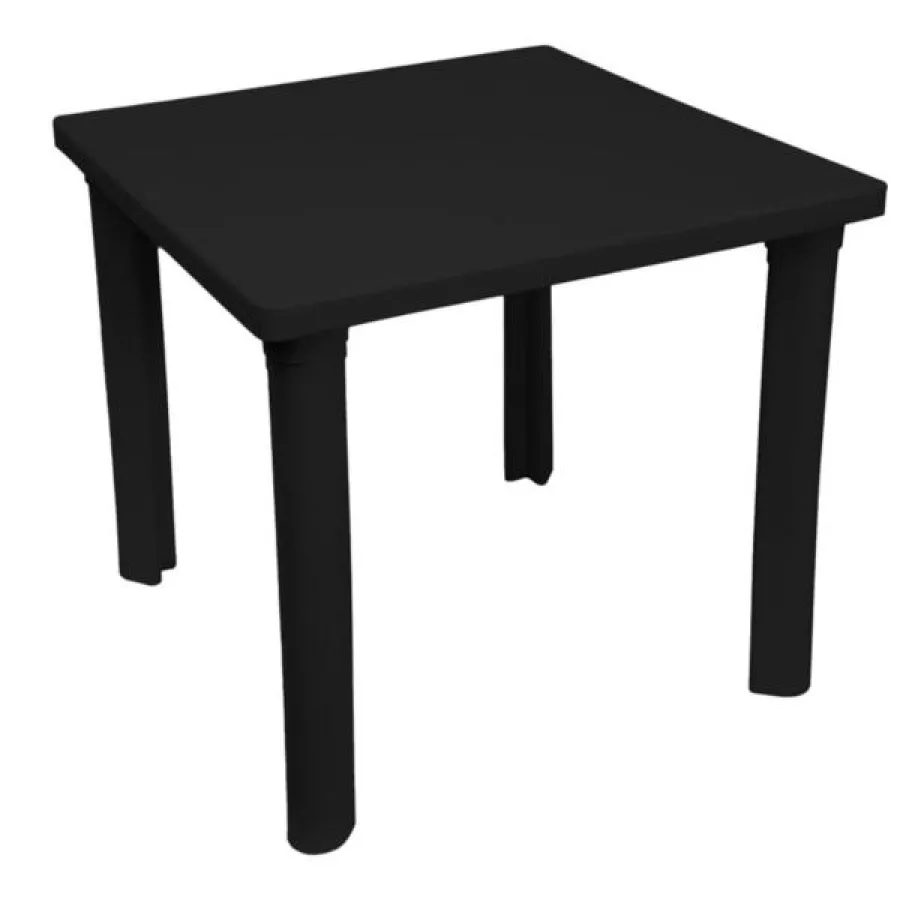 MESA BROX NOOK NEGRA CUADRADA
