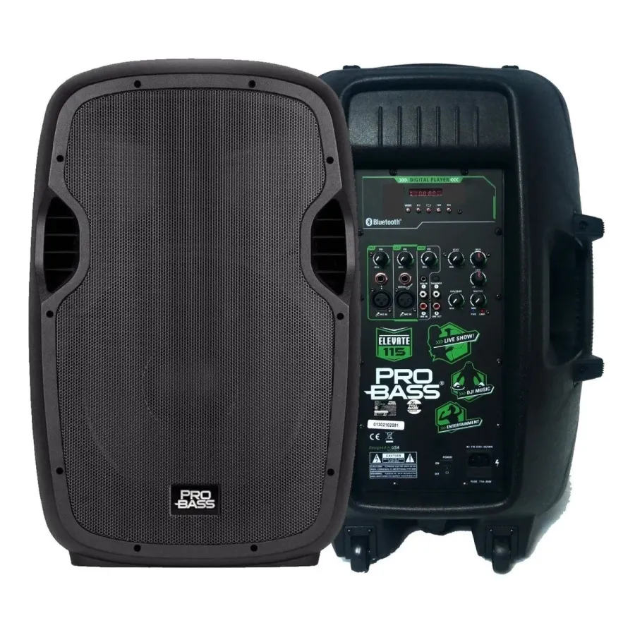 PARLANTE PROBASS ELEVATE 115 BT