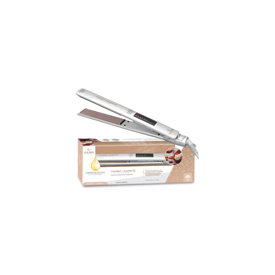 PLANCHITA DE PELO GAMA ELEGANCE LED COCO ALMOND ARG