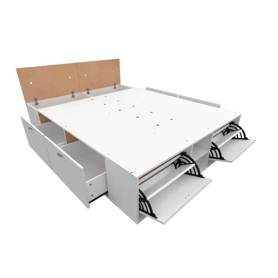 PLATAFORMA BENETHON MOSCONI KING 2 PLAZAS C/ZAPATERO BLANCO
