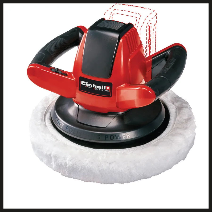 PULIDORA INALAMBRICA EINHELL CE-CB18/254 LI SOLO