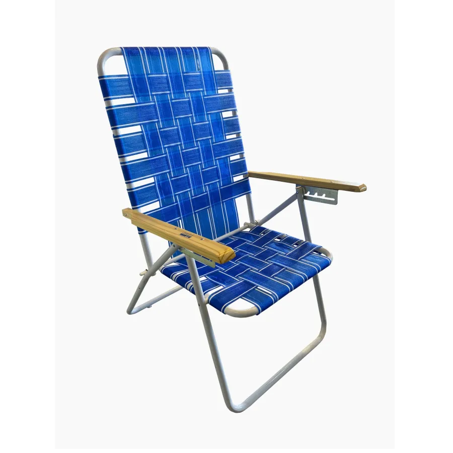 REPOSERA PLEG. AIMARETTI 5 POS CAÑO AZUL CINTA AMARILLA
