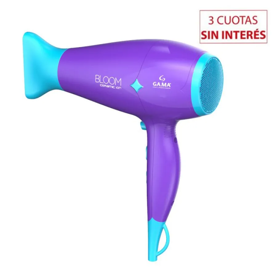 SECADOR DE PELO GAMA DIAMOND BLOOM VIOLET