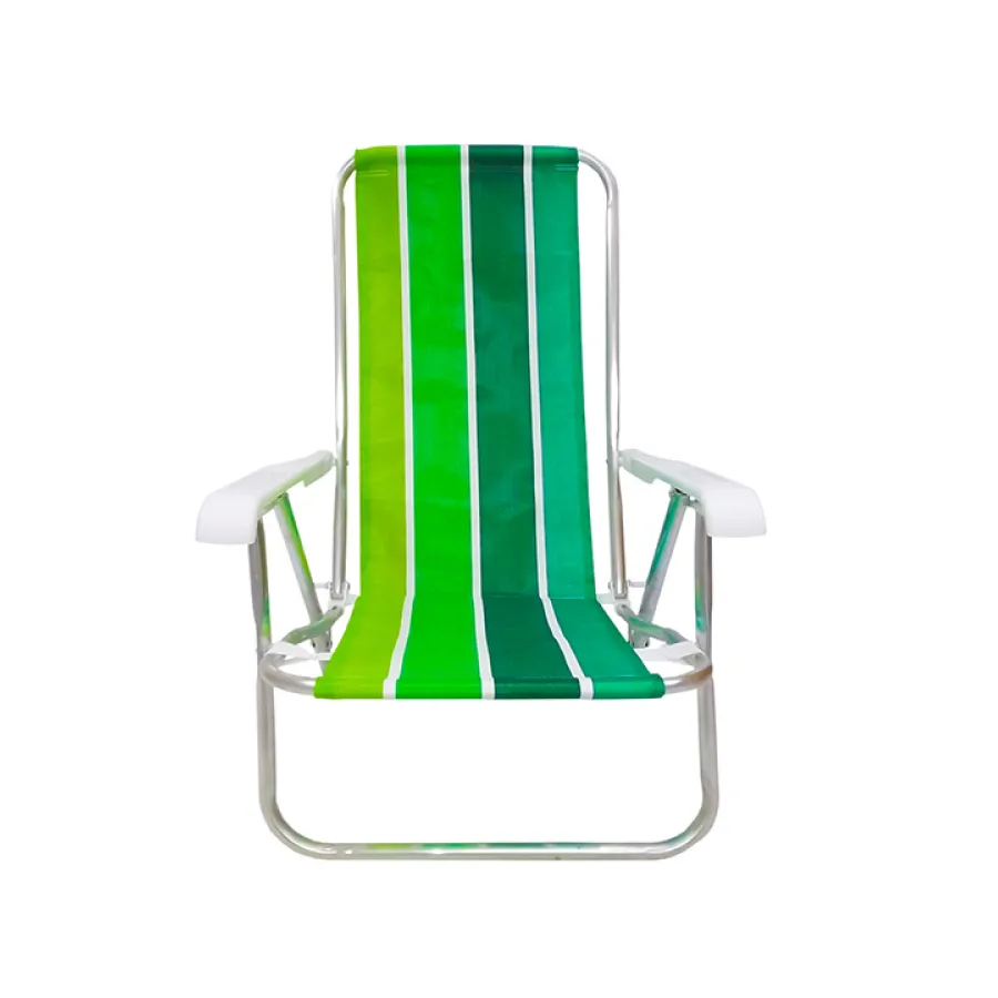 SILLA DE PLAYA MATEG 4 POS ALUM COLOR SURT