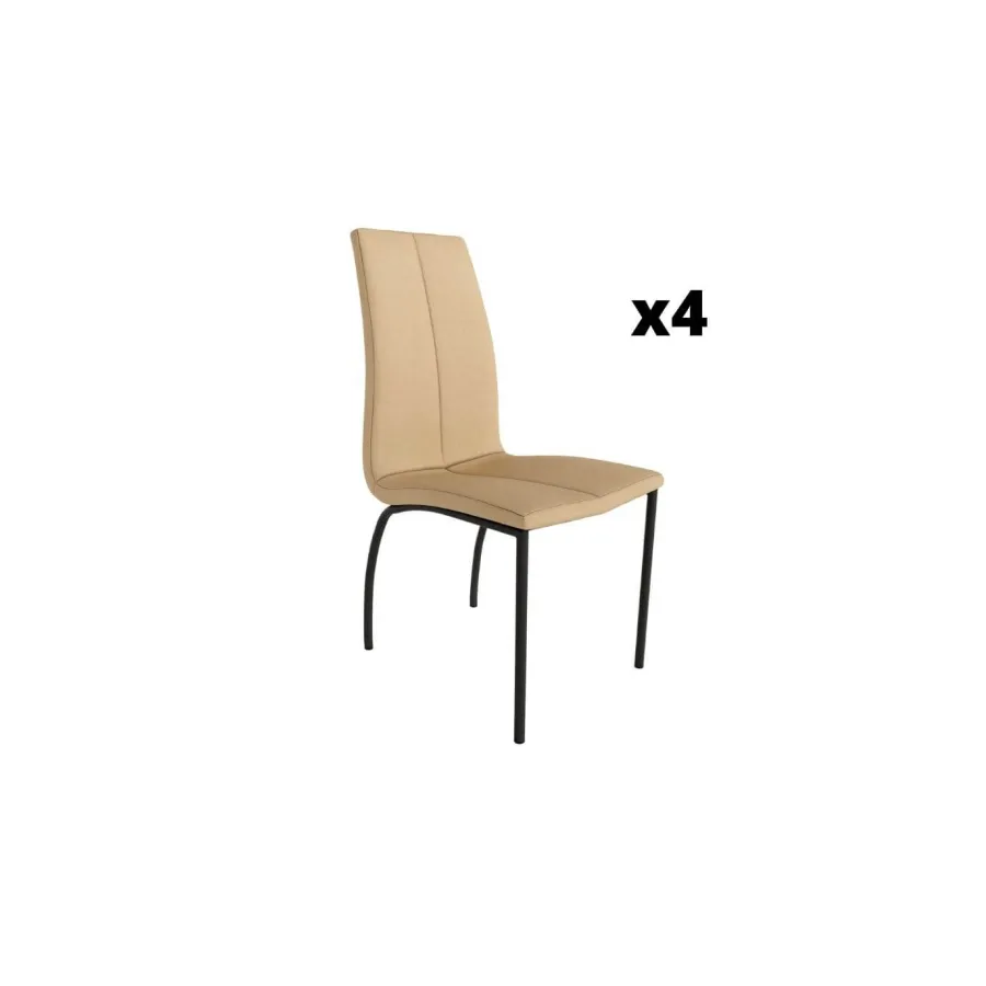SILLA NIZA INNOVA CARAMELO