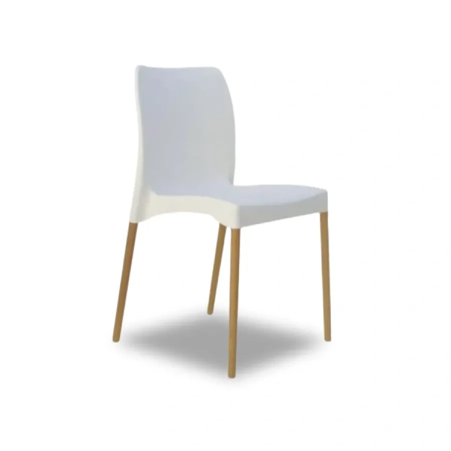 SILLA SIT MOBILI MARA A313 P.MADERA BLANCA