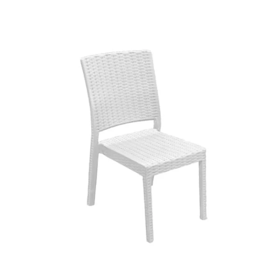 SILLON BROX FUSION BLANCA S/APOYA BRAZO