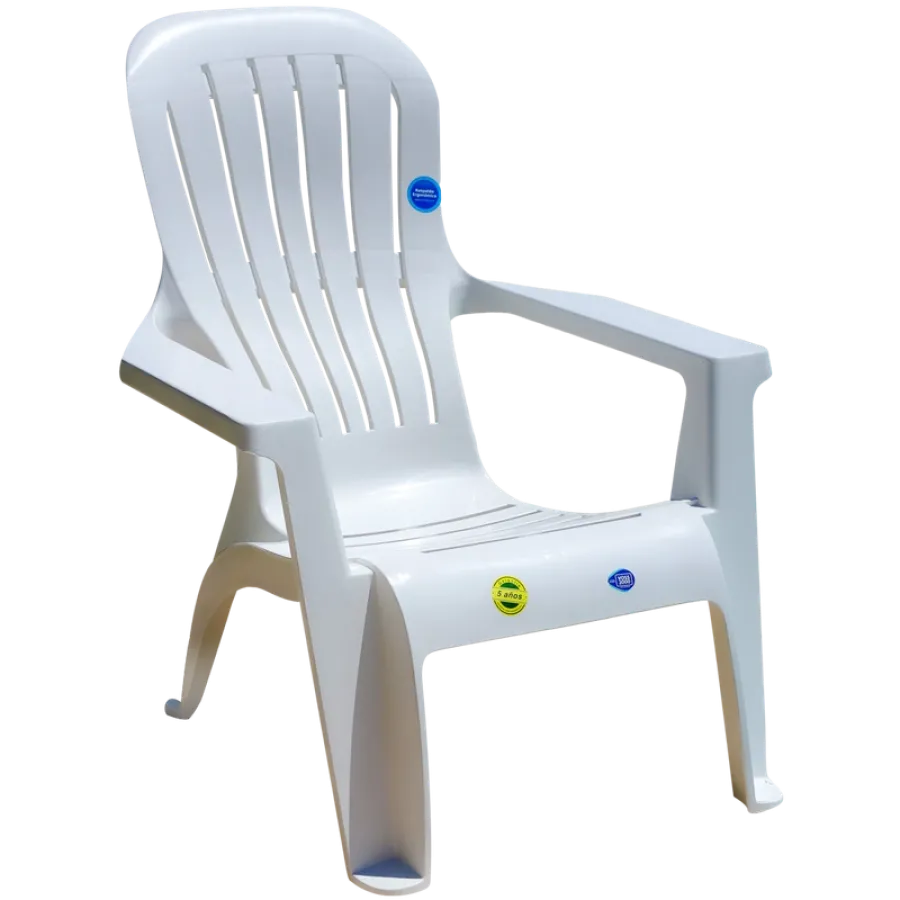 SILLON PLASTICO VARADERO BLANCO VOSS 2000