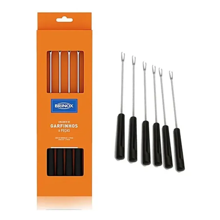 TENEDORES P/ FONDEAU BRINOX BELI 6 PZAS 2051/322