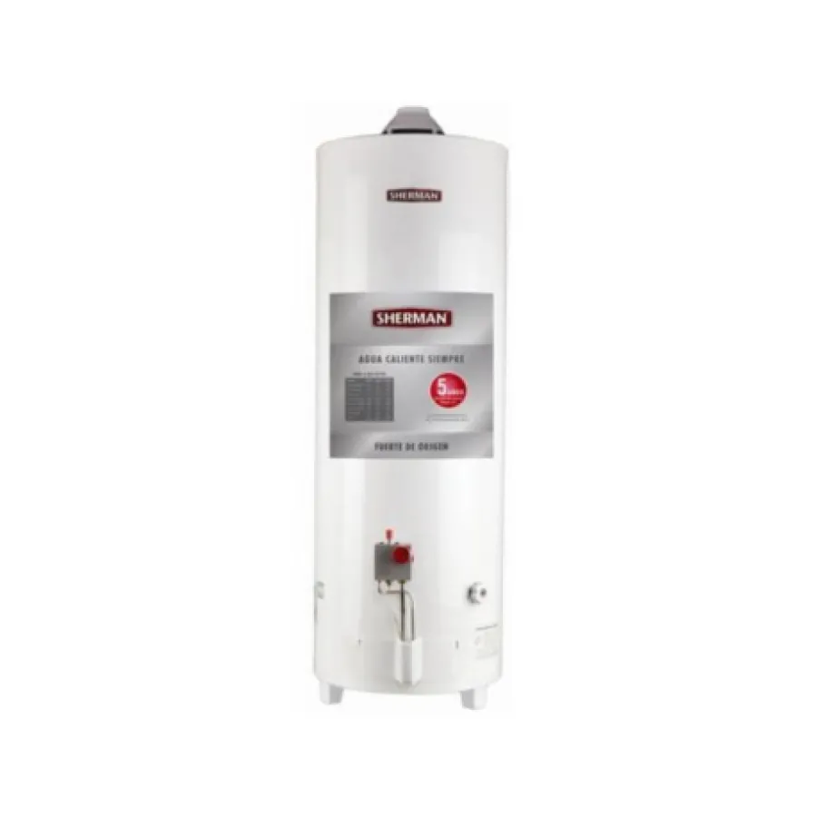 TERMOTANQUE SHERMAN PIE MG C/PUR 120LTS C/SUP