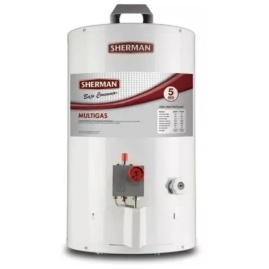 TERMOTANQUE SHERMAN PIE MG C/PUR 50LTS C/SUP