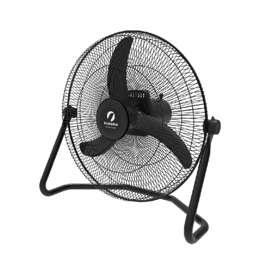 TURBO VENTILADOR INDELPLAST ALAMBRE 20" IVI20 NEGRO