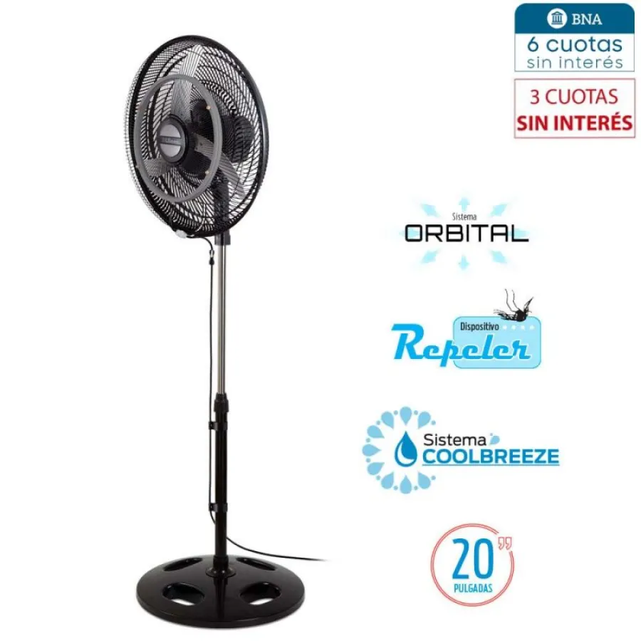 VENTILADOR DE PIE LILIANA VPM2016CB