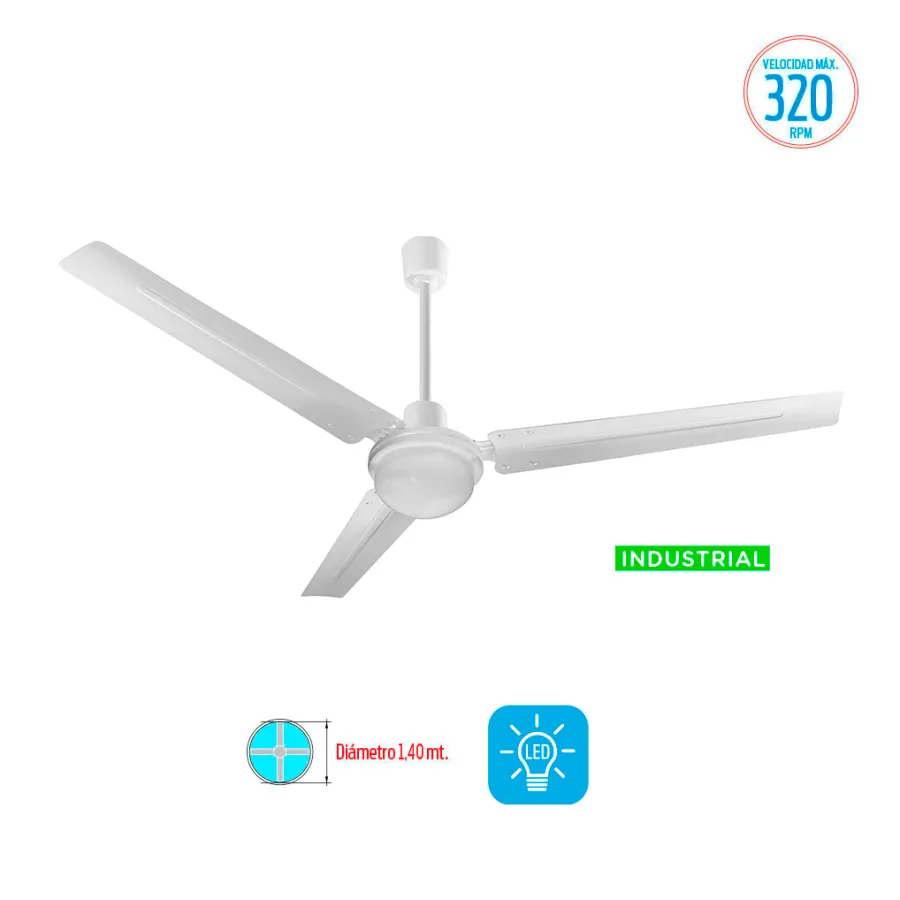 VENTILADOR DE TECHO INDUSTRIAL LILIANA VTHI513