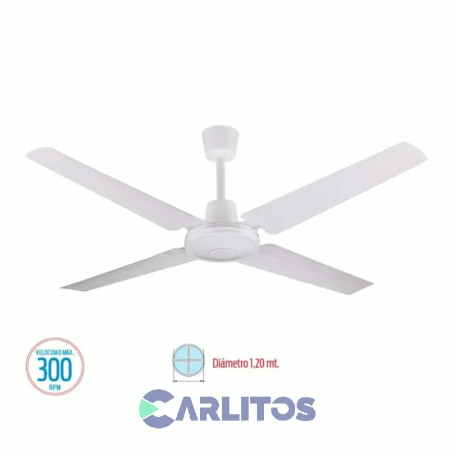 VENTILADOR DE TECHO LILIANA VTHB104R BLANCO