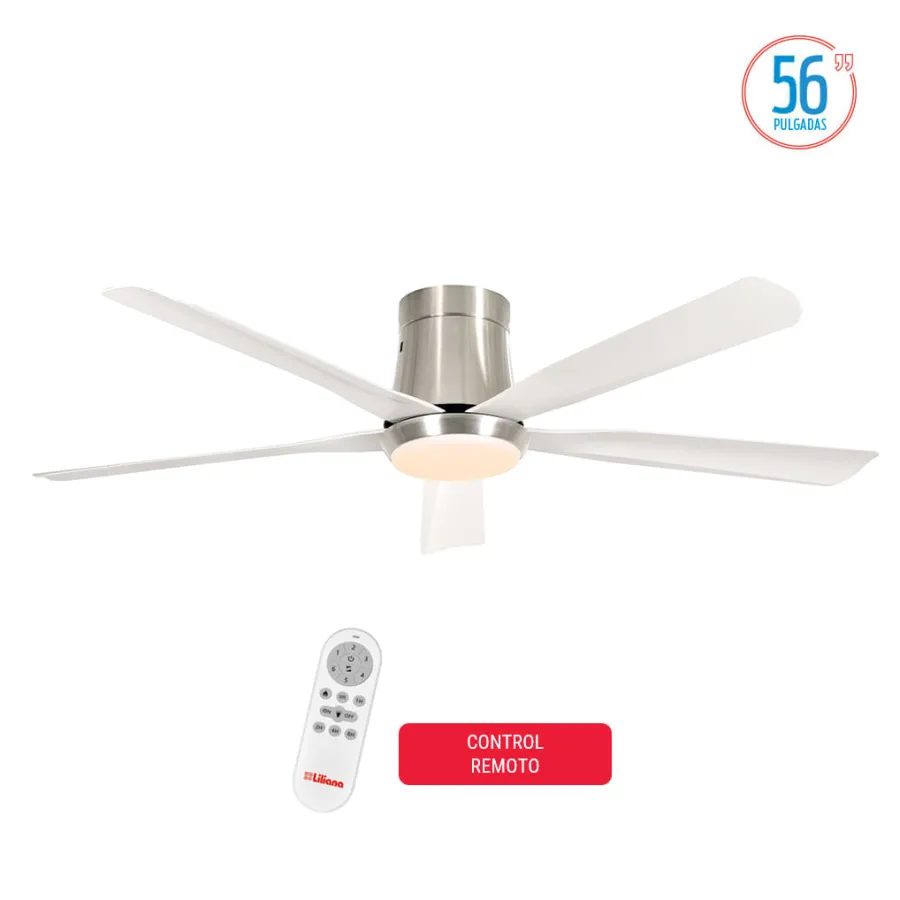 VENTILADOR DE TECHO LILIANA VTHP965R BLANCO