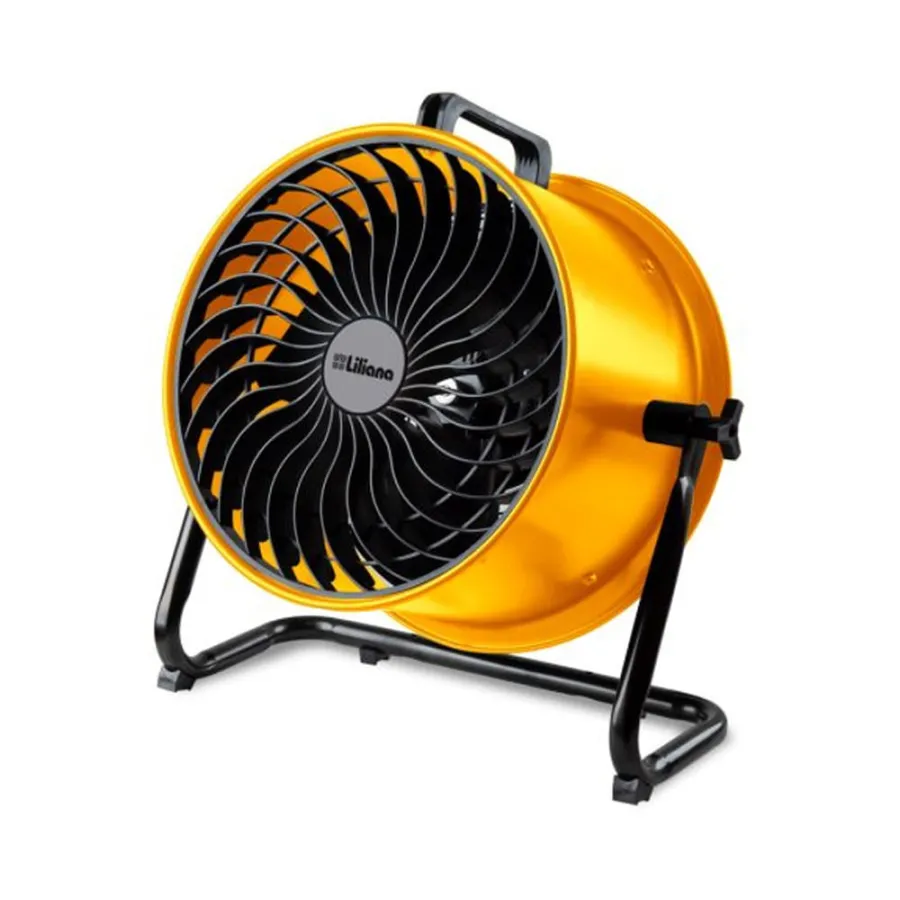 VENTILADOR LILIANA VTHD16A AMARILLO TURBO 16" PIE PARED TECHO